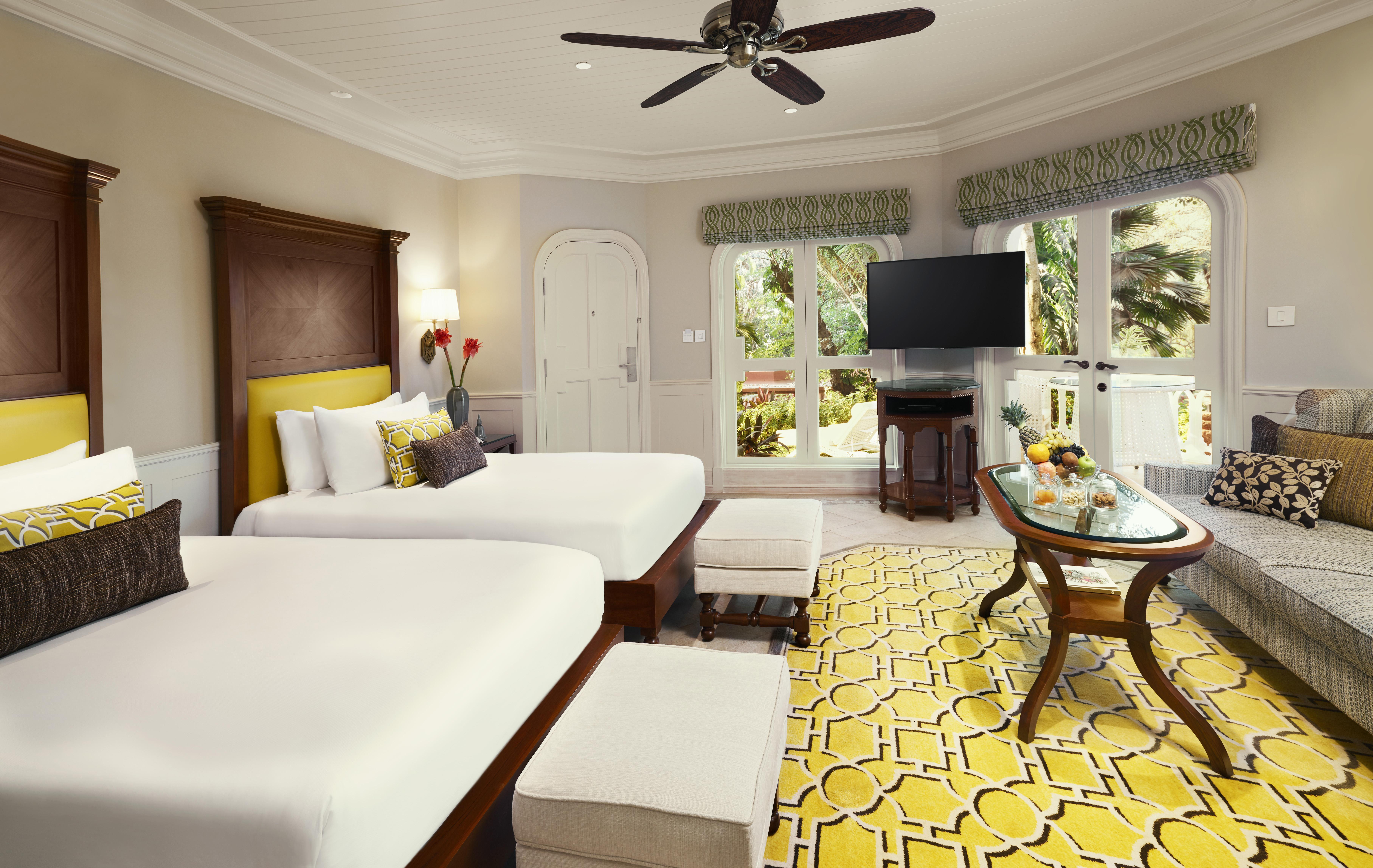 果阿泰姬堡阿瓜达度假酒店 Sinquerim 外观 照片 Deluxe Room